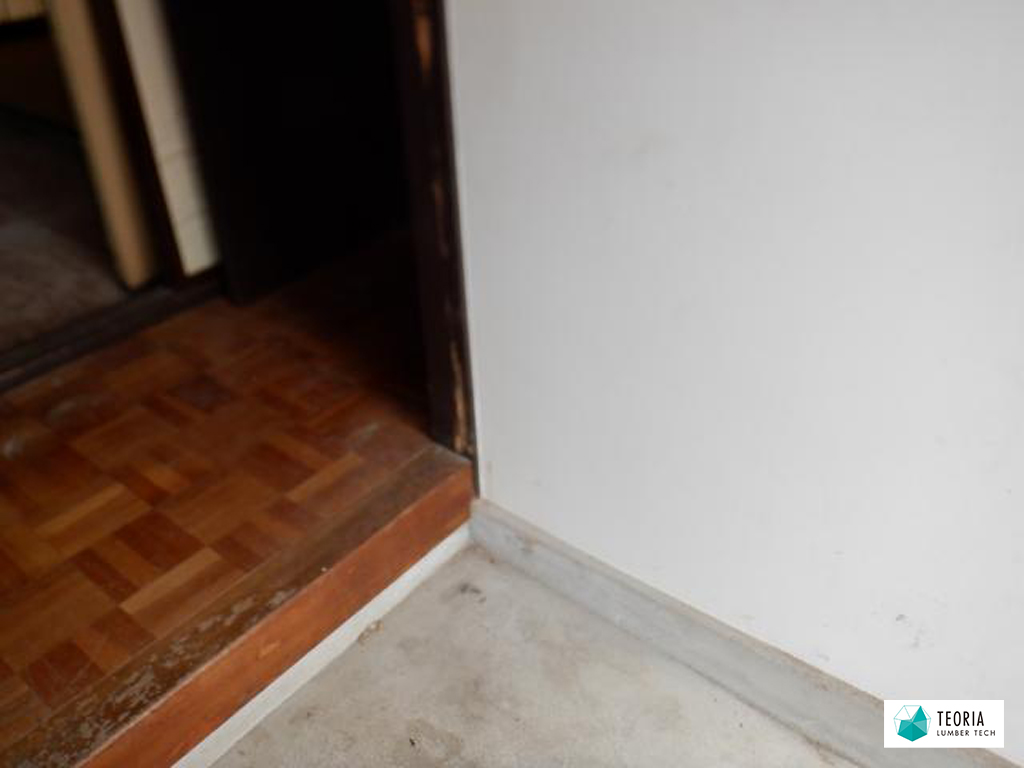 内土間の框部分のシロアリ被害